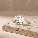 IGI Certified 3 Carat Lab Grown Diamond Statement Ring for Women