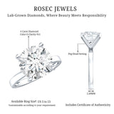 4 CT IGI Certified Lab Diamond Timeless Engagement Ring