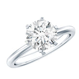 IGI Certified Lab Grown Diamond 2 CT Engagement Ring for Women
