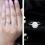 IGI Certified Lab Grown Diamond 2 CT Engagement Ring for Women