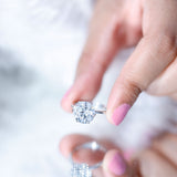 3 Carat IGI Certified Lab Grown Diamond Round Engagement Ring