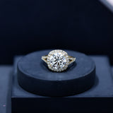 5 Carat Lab Grown Big Diamond Engagement Ring with IGI Certificate