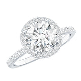 3 Carat IGI Certified Lab Grown Diamond Engagement Ring