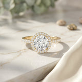 3 Carat IGI Certified Lab Grown Diamond Engagement Ring