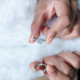 Cushion Cut 2 Carat Lab Grown Diamond Solitaire Engagement Ring with IGI Certificate