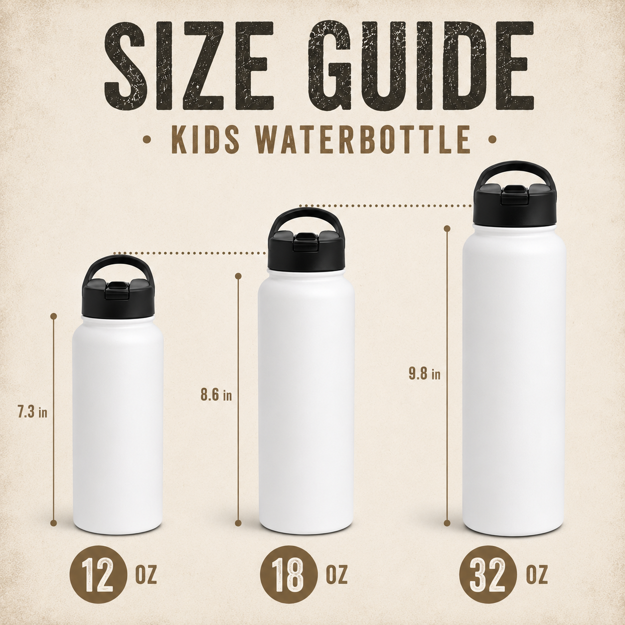 Cute Stainless Steel Water Bottle for Kids, Good Days Drink Bottle, Kawaii Space School Bottle, Positive Gift, Colorful Kids Drinkware