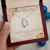 Happy Birthday Forever Love Necklace