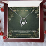 Evergreen Winter Jewel Forever Love Necklace – Christmas Gift