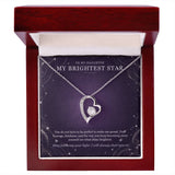 To My Daughter Moonstone Constellation Necklace – Forever Love Gift