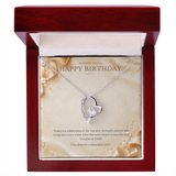 Happy Birthday Forever Love Necklace