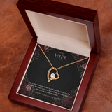 To My Wife Forever Love Necklace