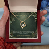 Evergreen Winter Jewel Forever Love Necklace – Christmas Gift