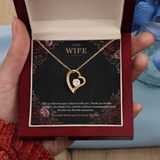 To My Wife Forever Love Necklace