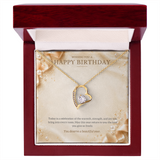 Happy Birthday Forever Love Necklace