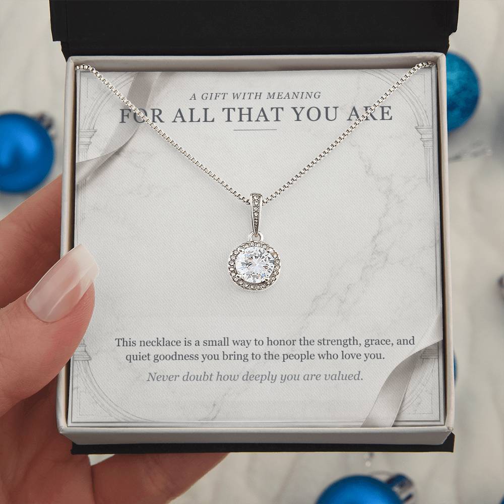 Eternal Hope Necklace – For All That You Are Gift