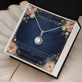 To My Daughter Eternal Hope Necklace