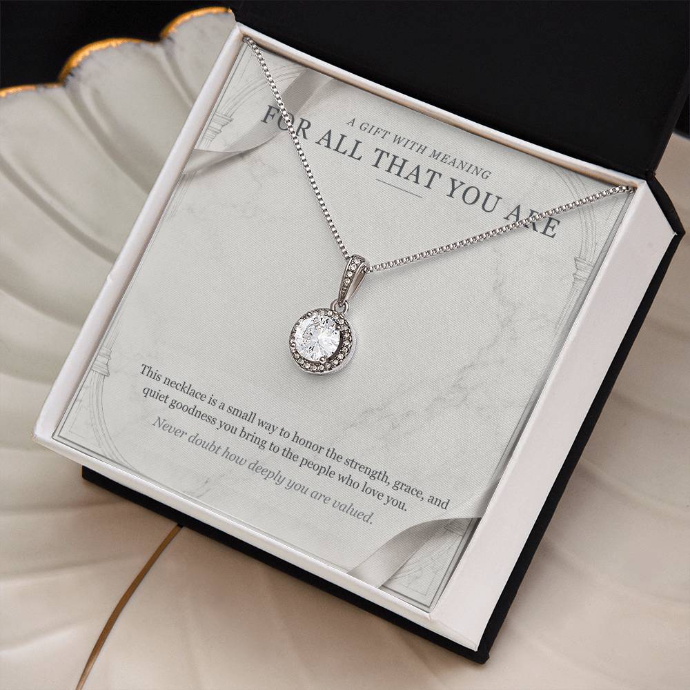 Eternal Hope Necklace – For All That You Are Gift