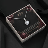To My Wife Eternal Hope Necklace