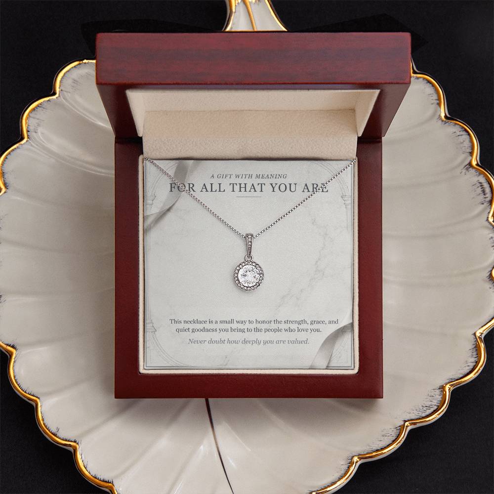 Eternal Hope Necklace – For All That You Are Gift