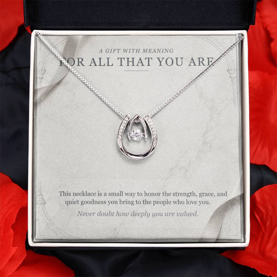 Lucky In Love Necklace – For All That You Are
