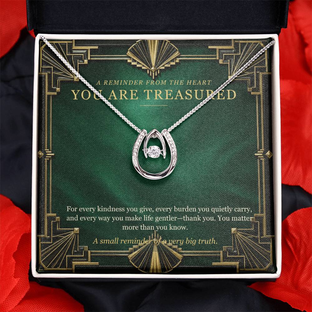 Lucky In Love Necklace – You Are Treasured