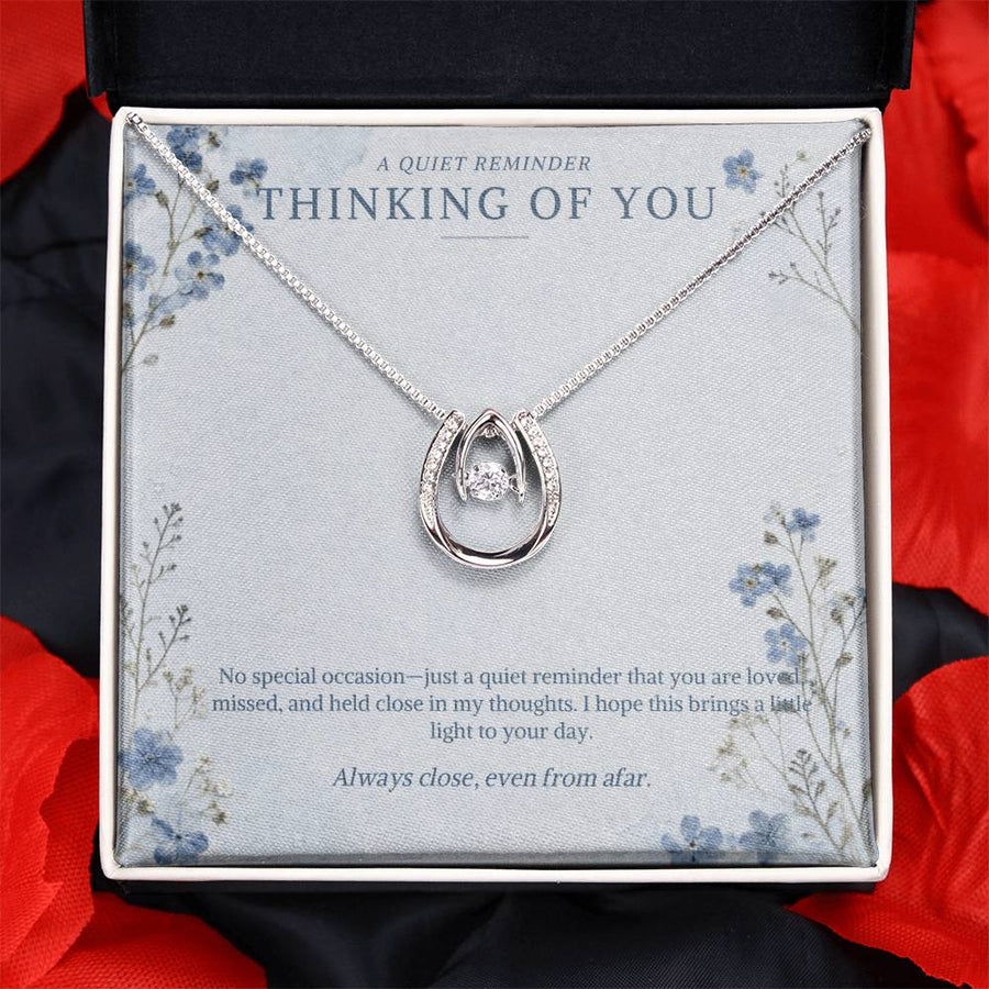 Thinking of You Lucky In Love Necklace