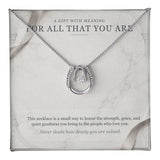 Lucky In Love Necklace – For All That You Are