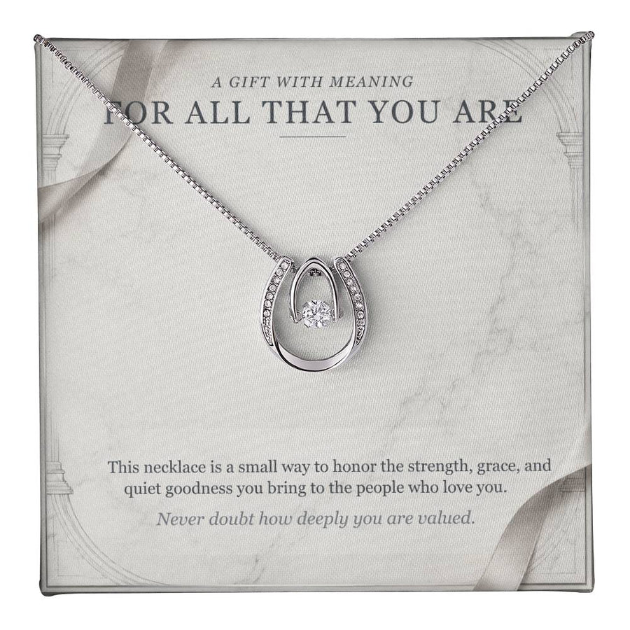 Lucky In Love Necklace – For All That You Are