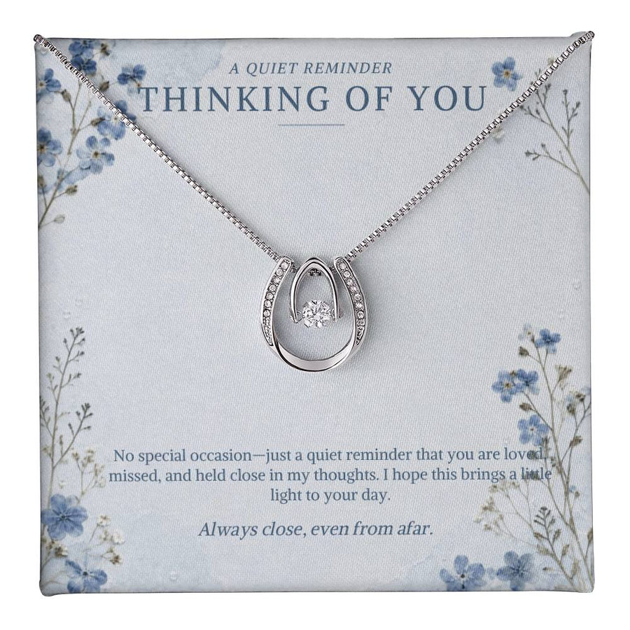 Thinking of You Lucky In Love Necklace