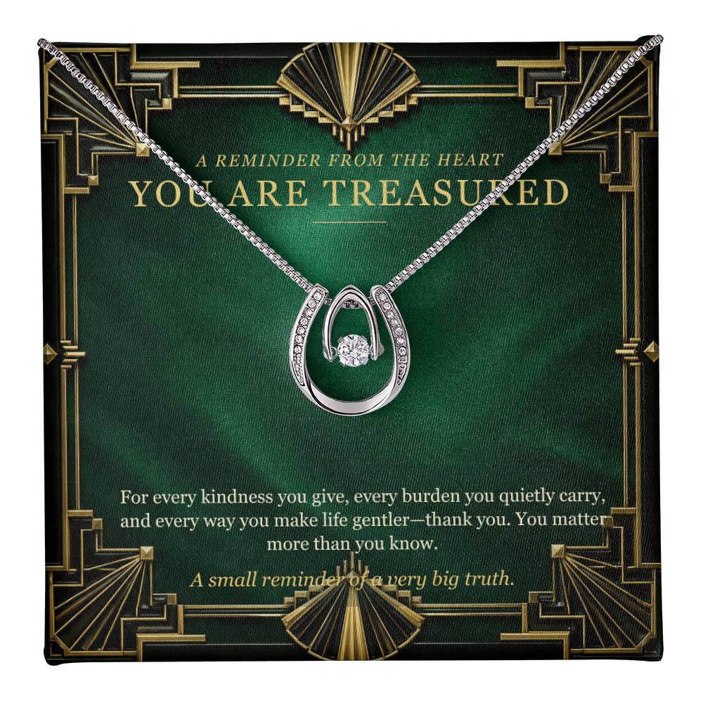 Lucky In Love Necklace – You Are Treasured