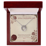 Happy Anniversary Lucky In Love Necklace – Still Choosing You