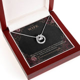 To My Wife Lucky In Love Necklace