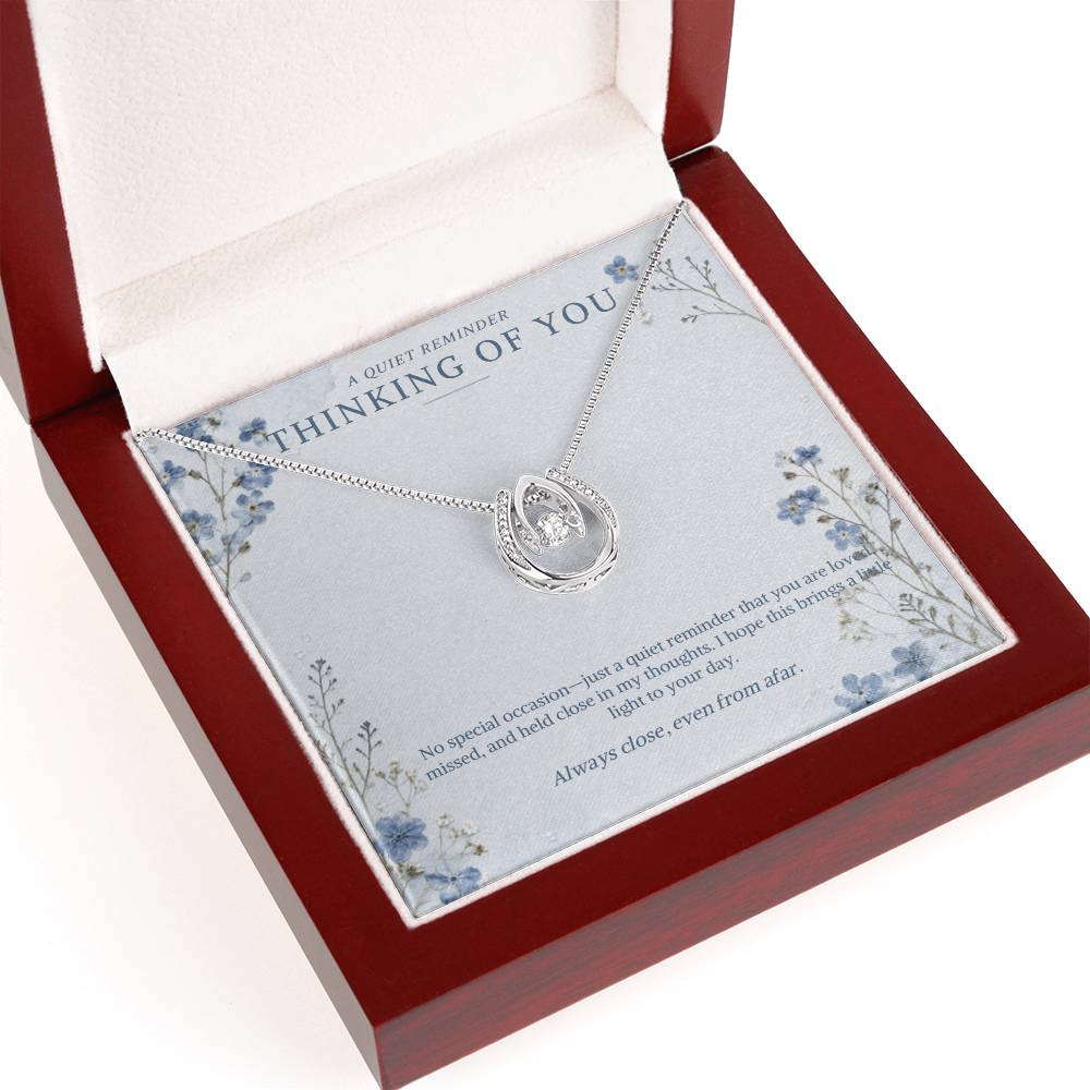 Thinking of You Lucky In Love Necklace