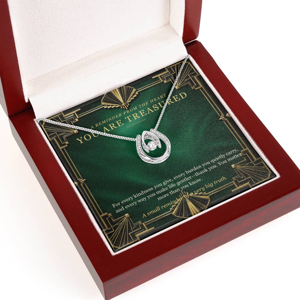 Lucky In Love Necklace – You Are Treasured