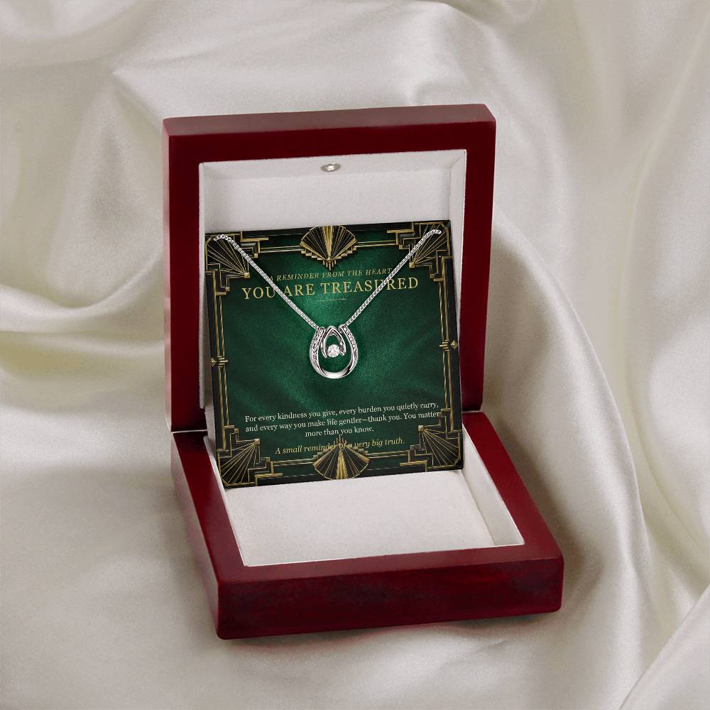 Lucky In Love Necklace – You Are Treasured