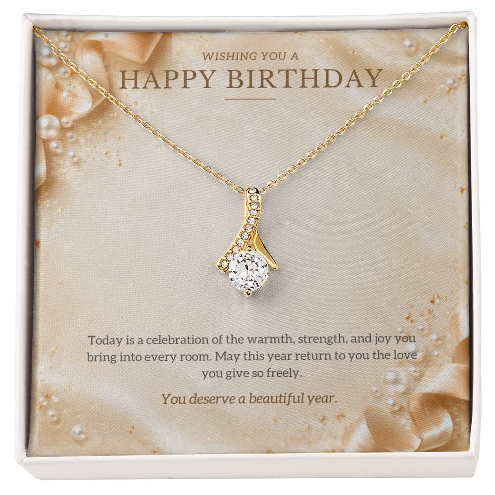 Alluring Beauty Necklace – Wishing You a Happy Birthday Gift