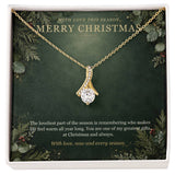 Evergreen Winter Jewel Forever Love Necklace – With Love This Season Christmas Gift