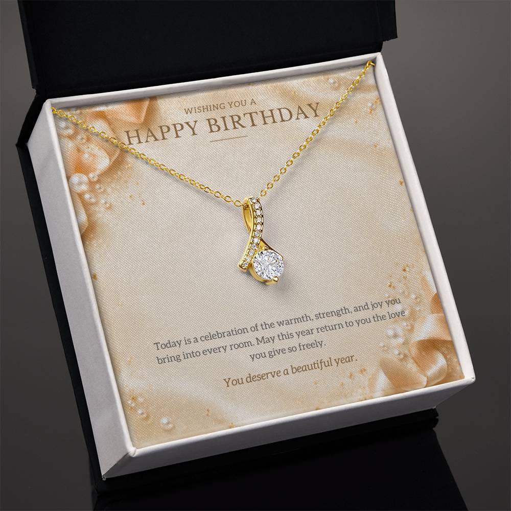 Alluring Beauty Necklace – Wishing You a Happy Birthday Gift