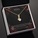 To My Wife Alluring Beauty Necklace