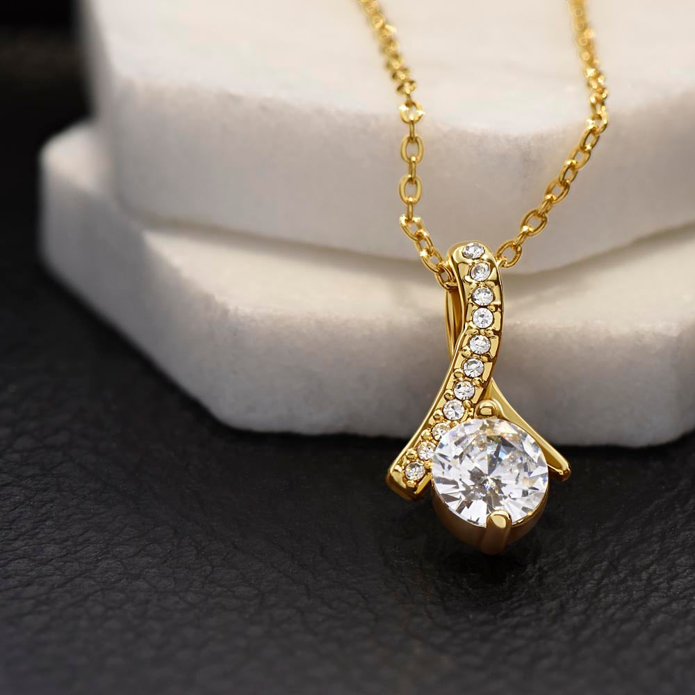 To My Daughter Alluring Beauty Necklace