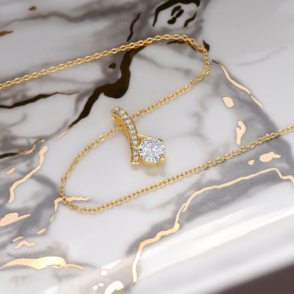 To My Daughter Alluring Beauty Necklace