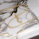 To My Daughter Alluring Beauty Necklace