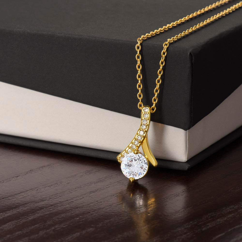To My Daughter Alluring Beauty Necklace