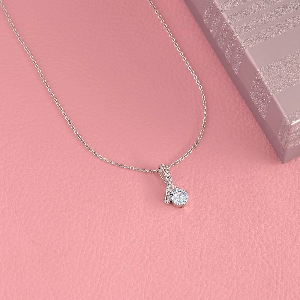 To My Daughter Alluring Beauty Necklace