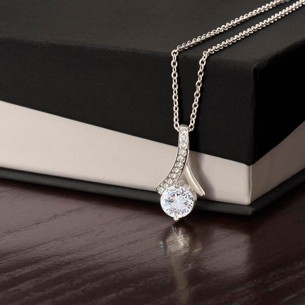 To My Daughter Alluring Beauty Necklace