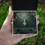 Evergreen Winter Jewel Forever Love Necklace – With Love This Season Christmas Gift