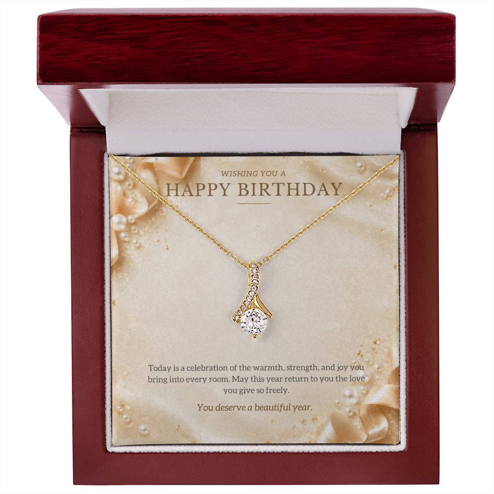 Alluring Beauty Necklace – Wishing You a Happy Birthday Gift