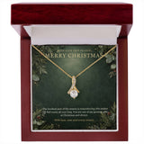 Evergreen Winter Jewel Forever Love Necklace – With Love This Season Christmas Gift