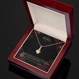 To My Wife Alluring Beauty Necklace