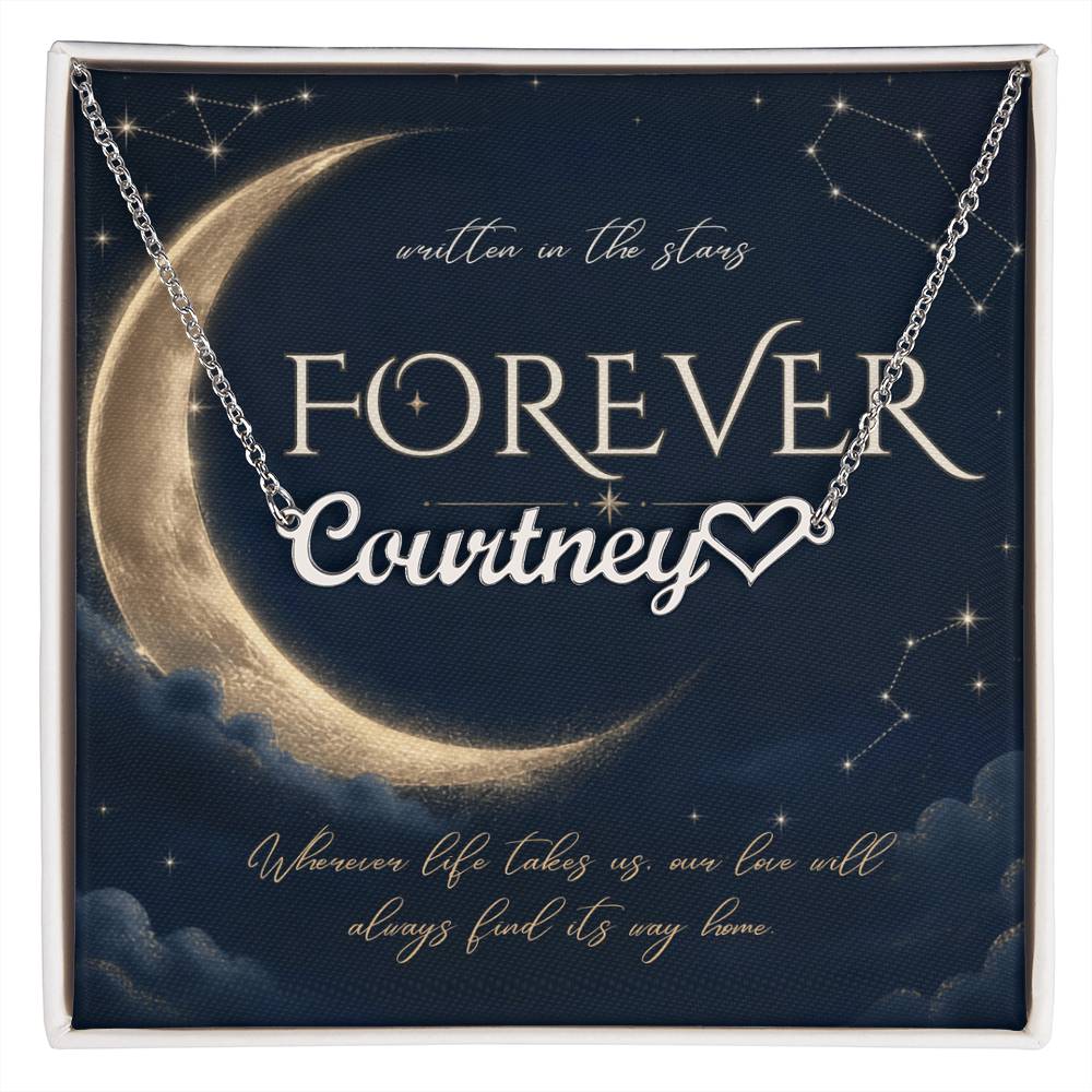 Written in the Stars – Custom Name Necklace